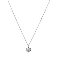 Halskette Zanette Gioielli Dame in Weißgold Diamante 0.22 Ct ON-8-CT0,22 - ON-8-CT0,22